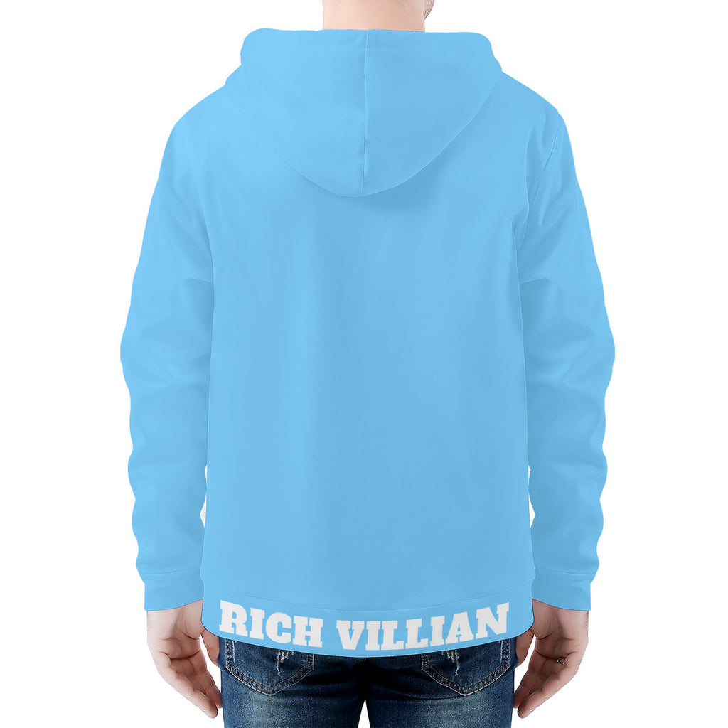 VILLIANARER CAROLINA BLUE  Zip Hoodie