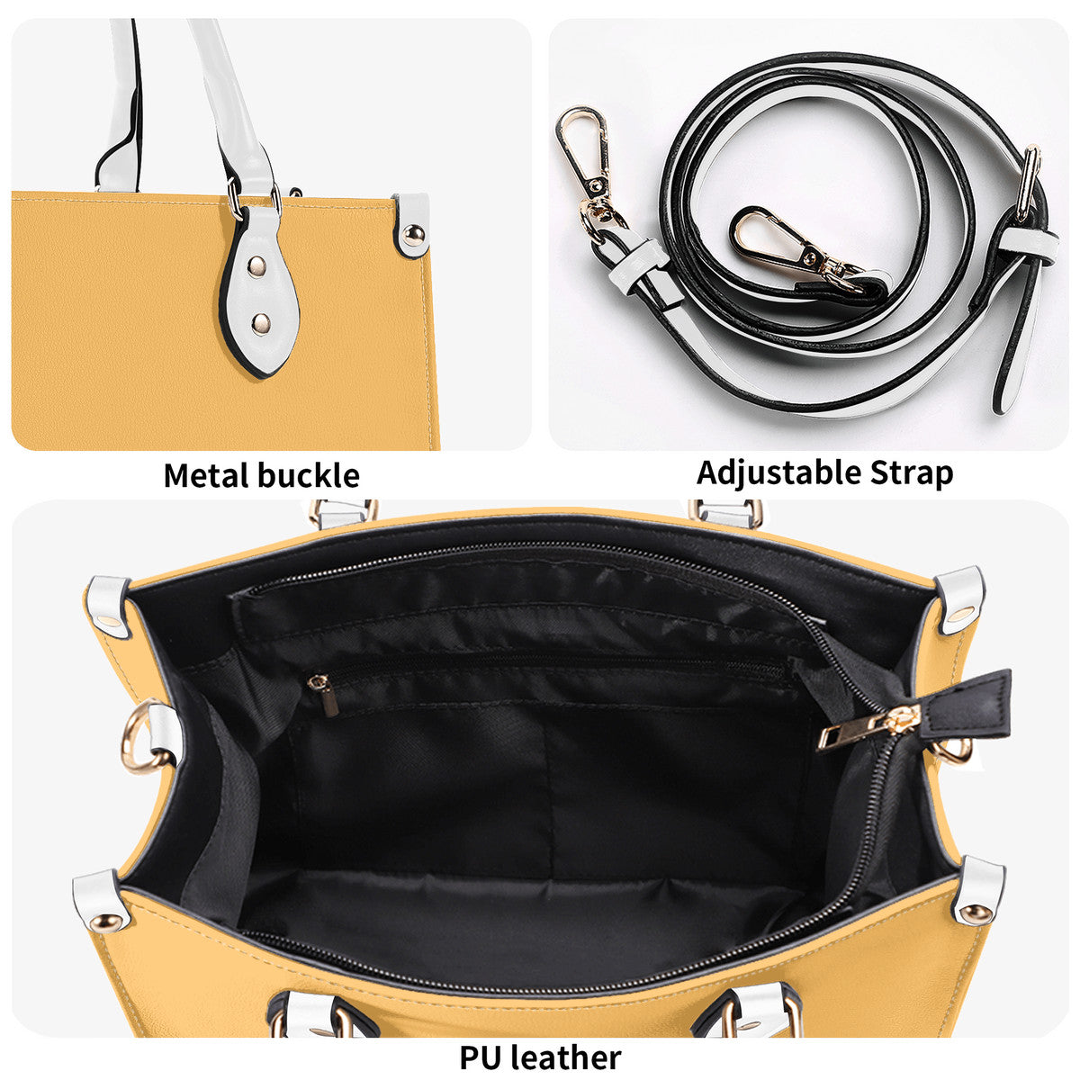 Multiple Sizes Upgraded VILIIANARE  Luxury Women PU Leather Handbag