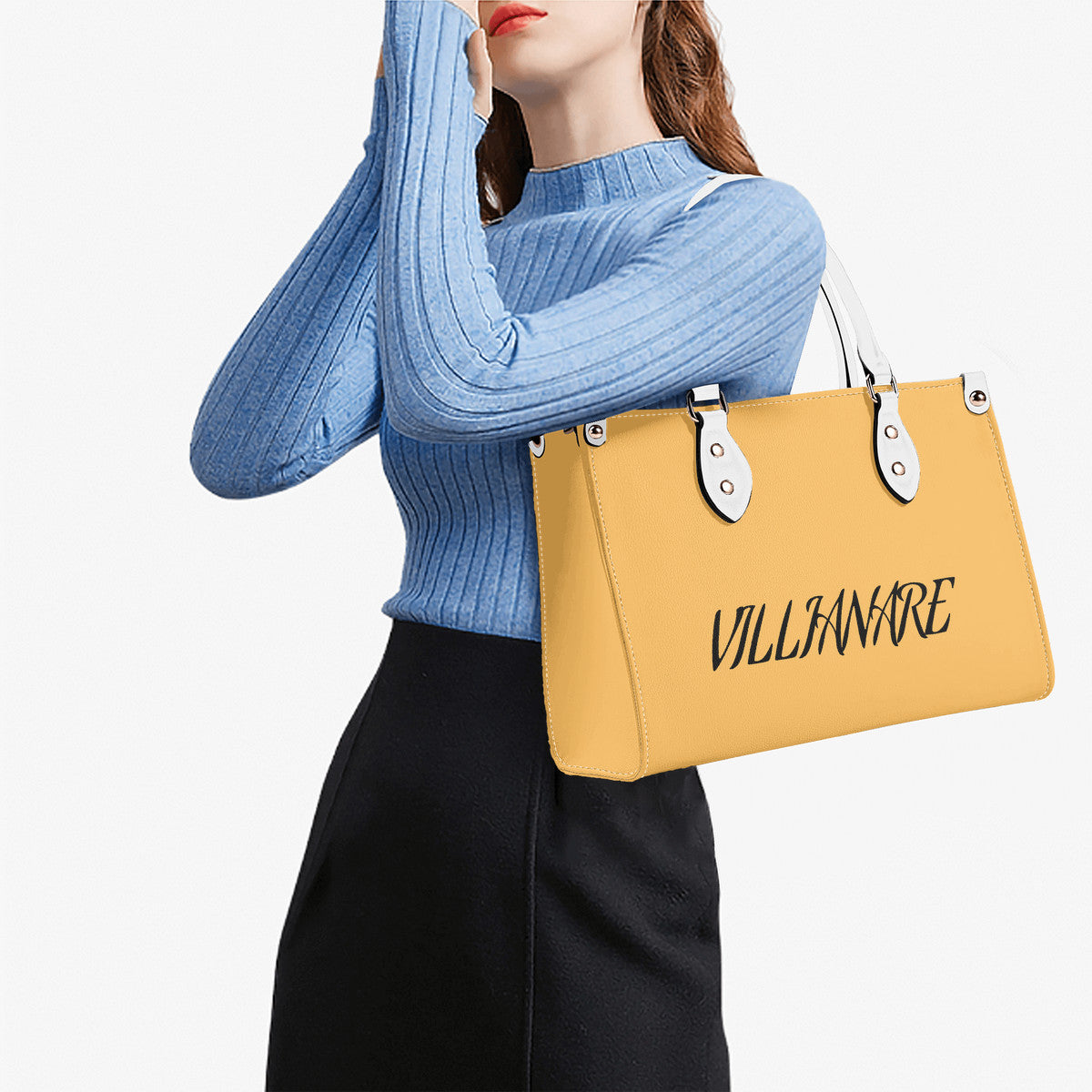 Multiple Sizes Upgraded VILIIANARE  Luxury Women PU Leather Handbag