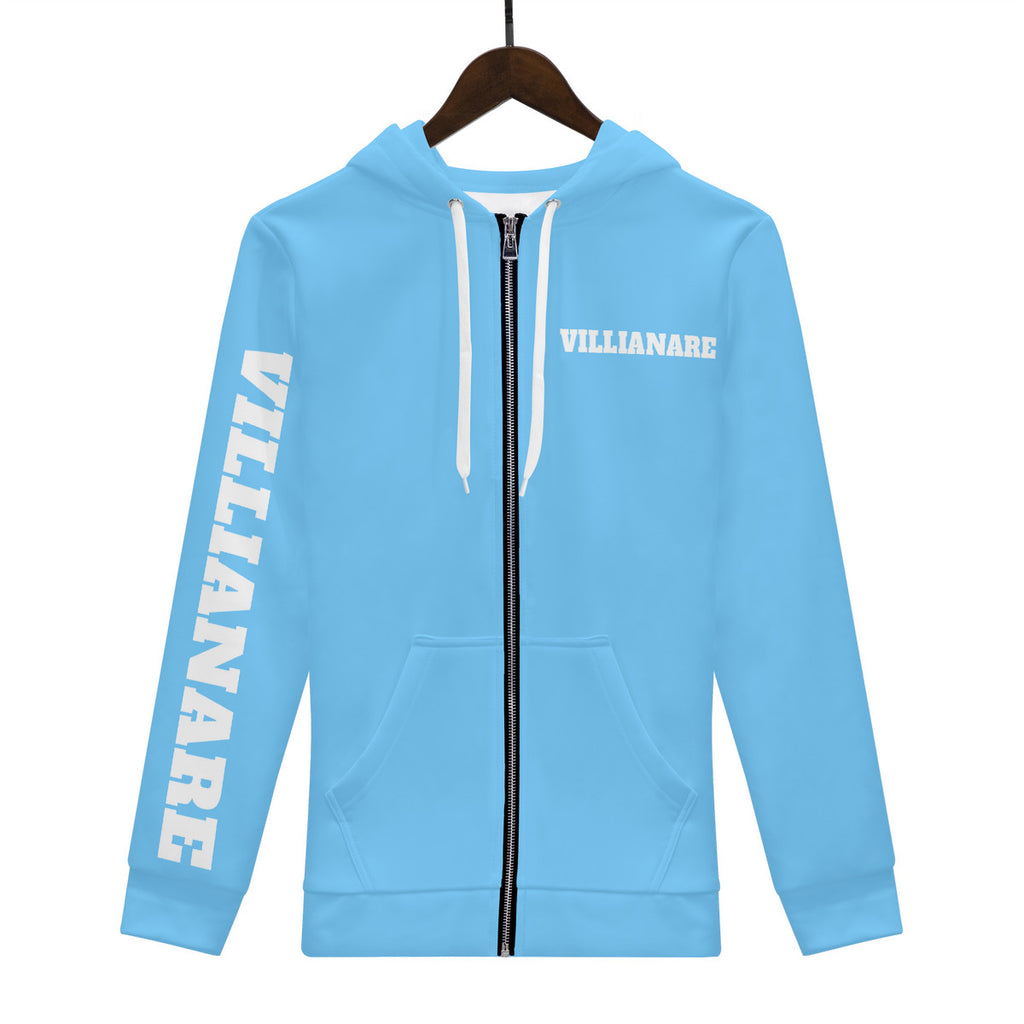 VILLIANARER CAROLINA BLUE  Zip Hoodie