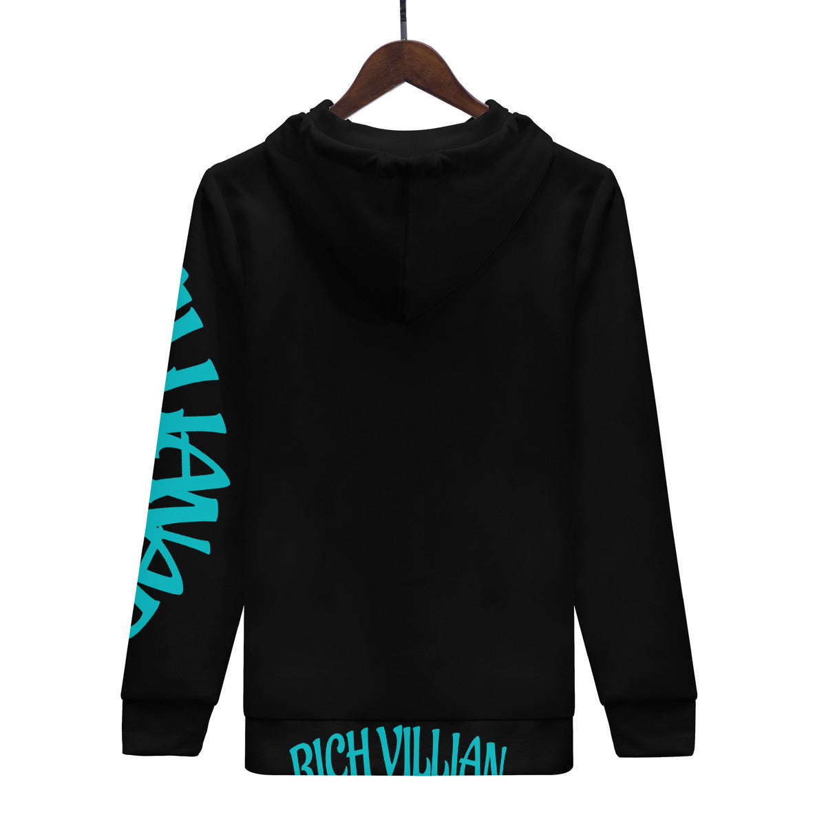 VILLIANARE MIDNIGHT BLUE Men's All Over Print Zip Hoodie