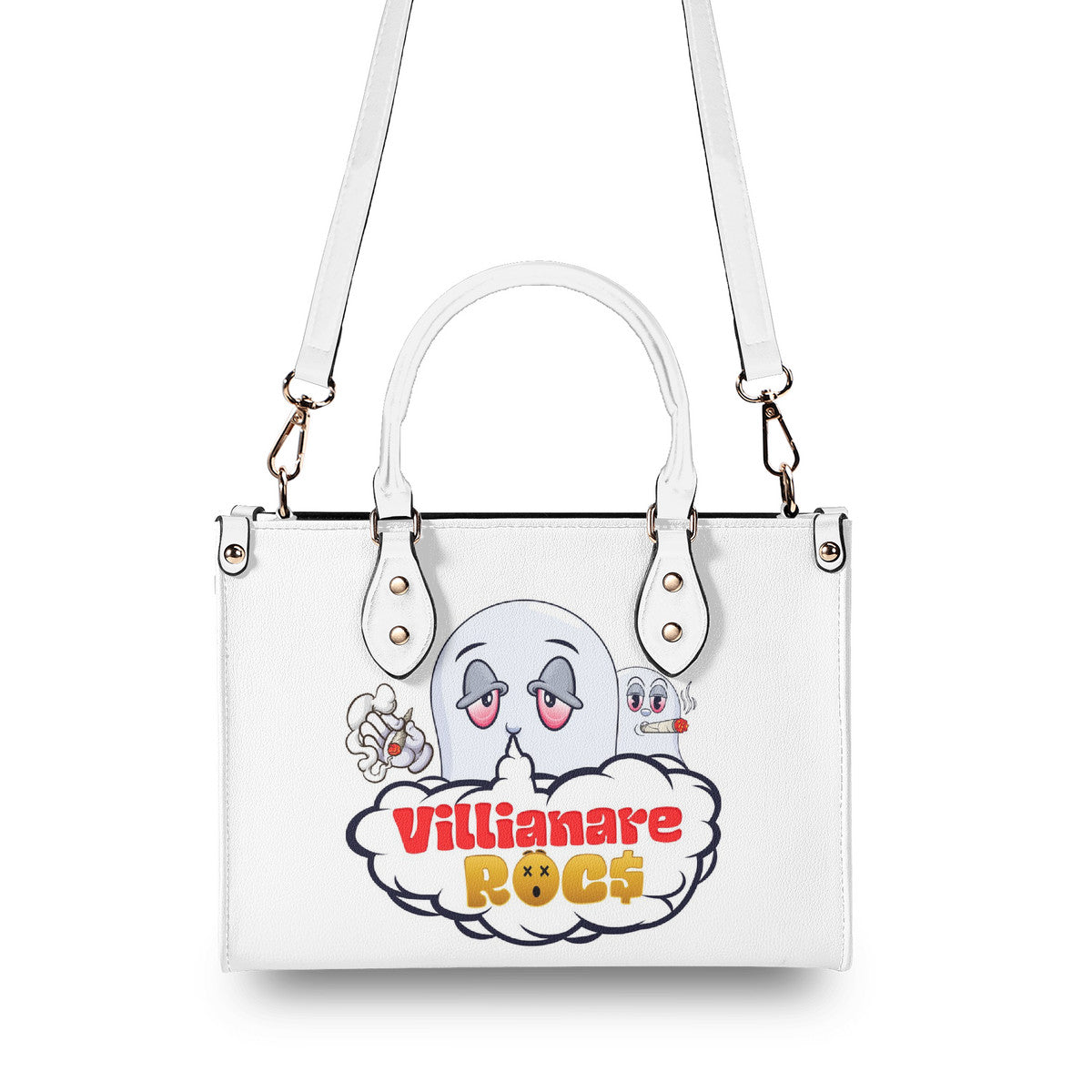 Villianare Rocs  Luxury Women PU Leather Handbag