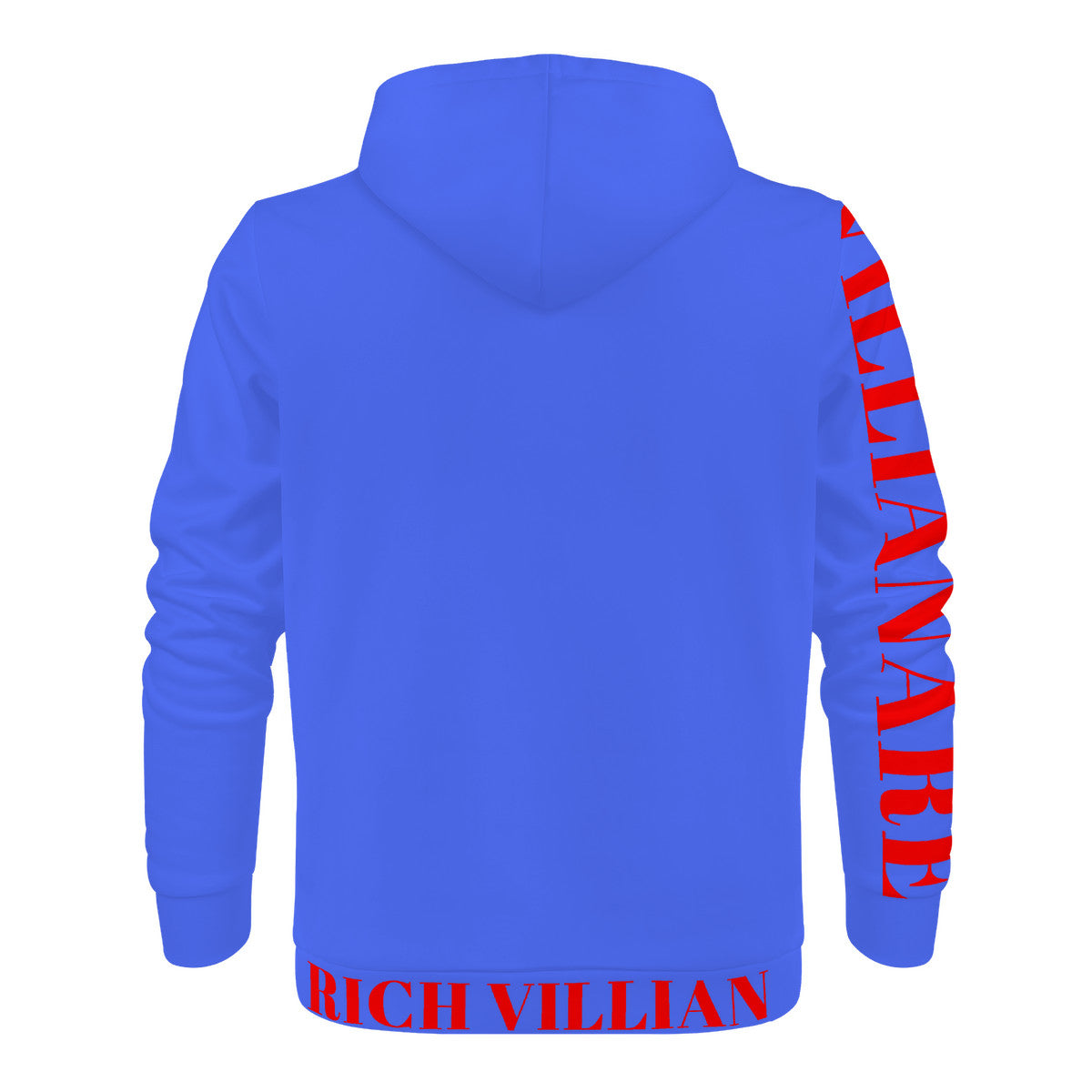 D58 Men's All Over Print Zip Hoodie