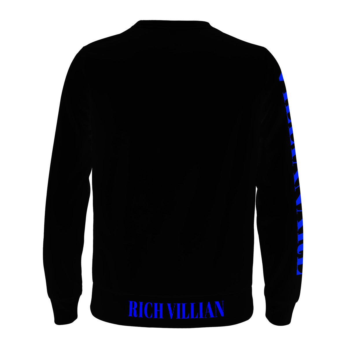 VILLIANARE BLACK/BLUE PRINT Men's All Over Print Sweater