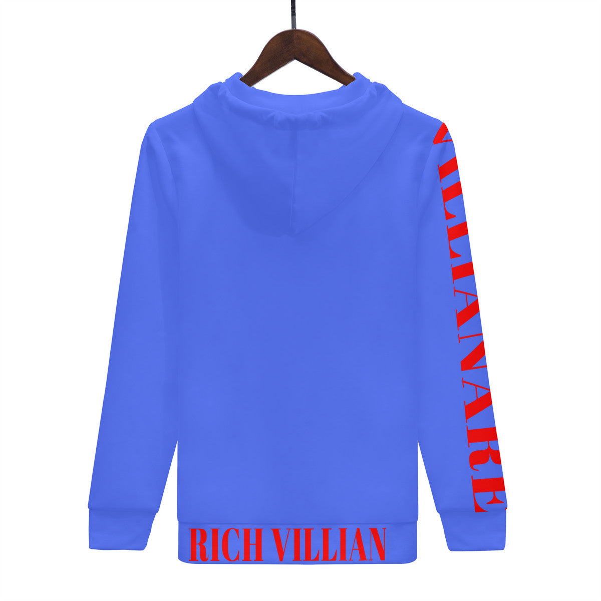 D58 Men's All Over Print Zip Hoodie