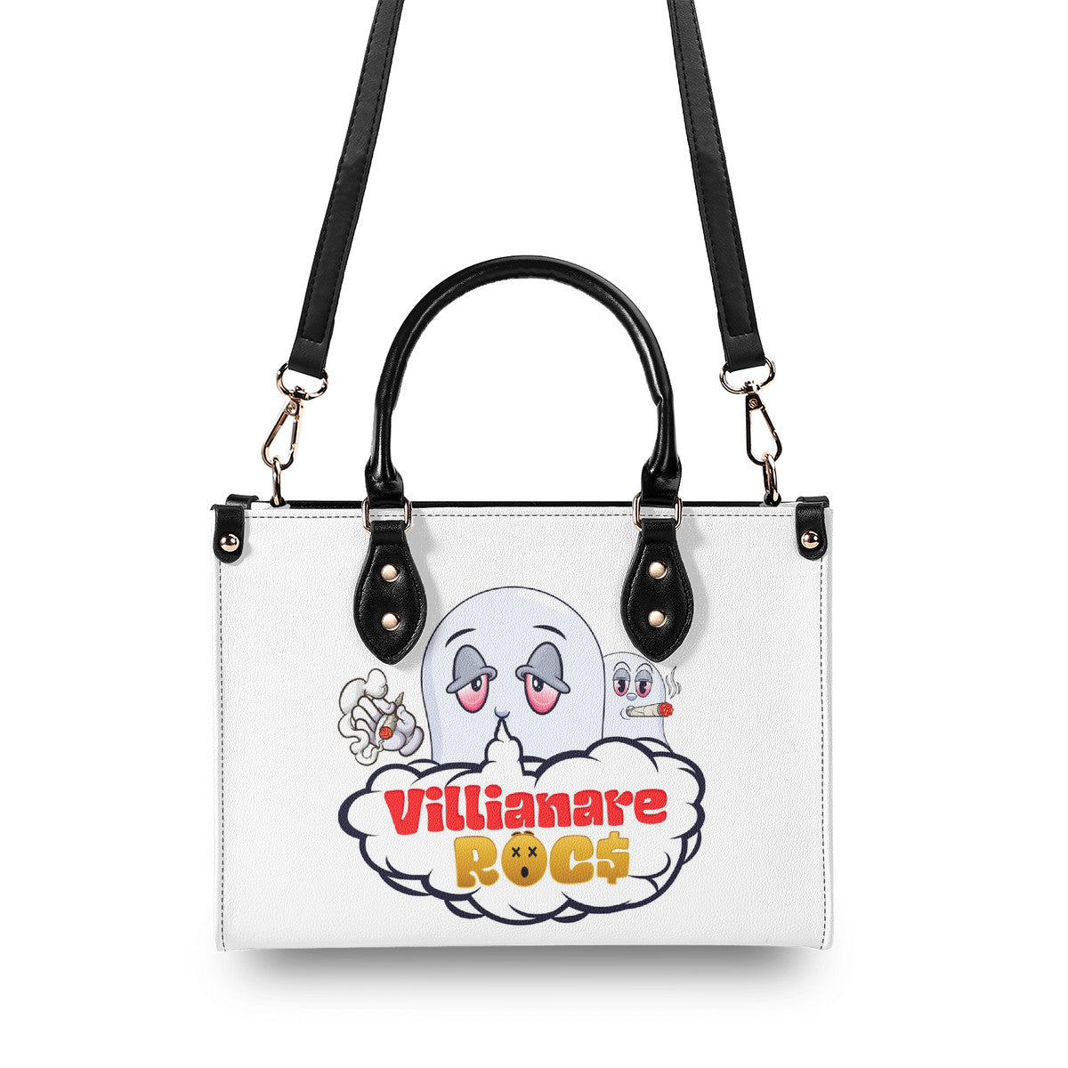 Villianare Rocs  Luxury Women PU Leather Handbag